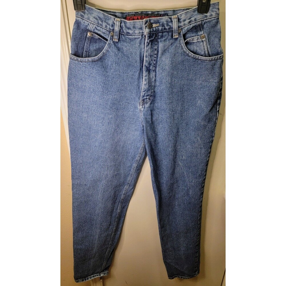 Gloria Vanderbilt Jeanswear Classic Fit Med. Wash Jeans Size 12 (medium) Vintage